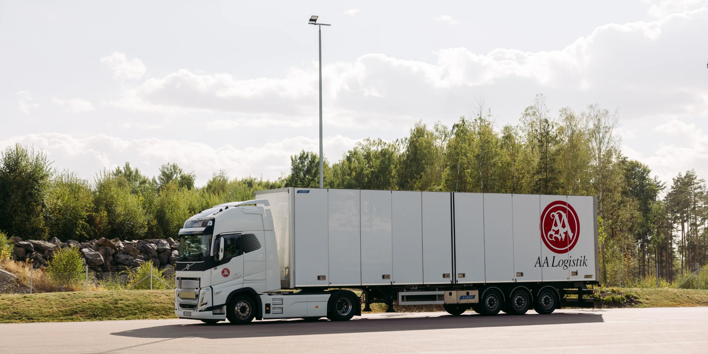 Bild: Elektrifierad logistik i Västerås